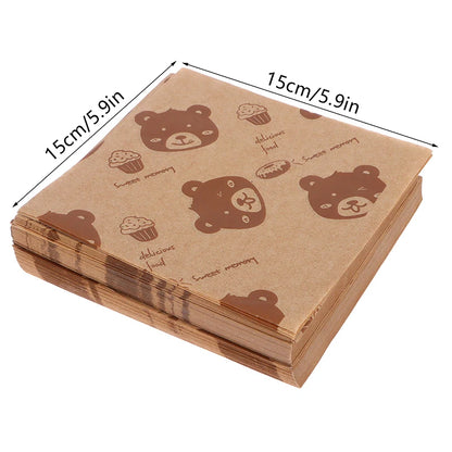 Waterproof And Oil-Resistant Sandwich Packaging Paper