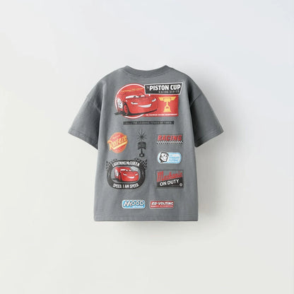 Car Tees Tops for Boy Clothing Summer