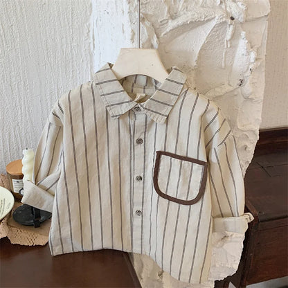 Boys Baby's Kids Blouse Coat Jacket Outwear Cotton