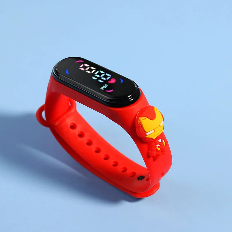 Mickey Children Watches Sports Touch LED