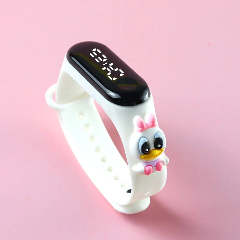 Mickey Children Watches Sports Touch LED