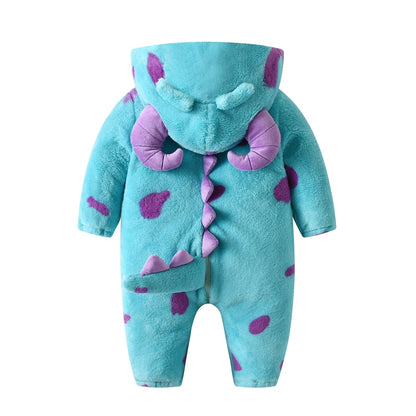 Hooded Warm Thicken Winter Rompers Snowsuit