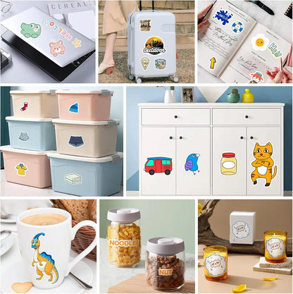 8.5x11 Inch Matte Printable Vinyl Sticker Paper Tear-Resistant Material
