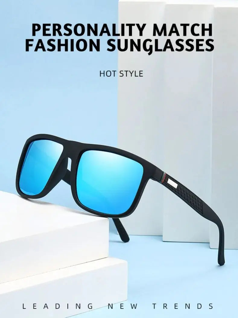 Polarized Sunglasses Men Women Square Driving Fishing UV400 Eyewear Man