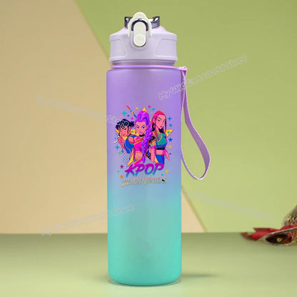 KPop Demon Hunters 750ml Water Bottles