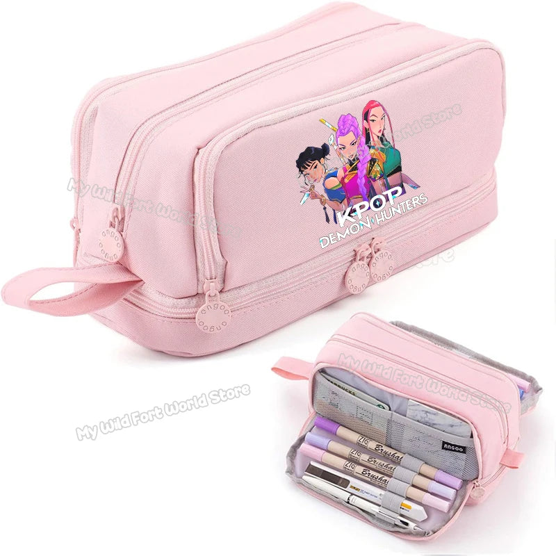 K-pop Demon Hunters High-capacity Pencil Bag