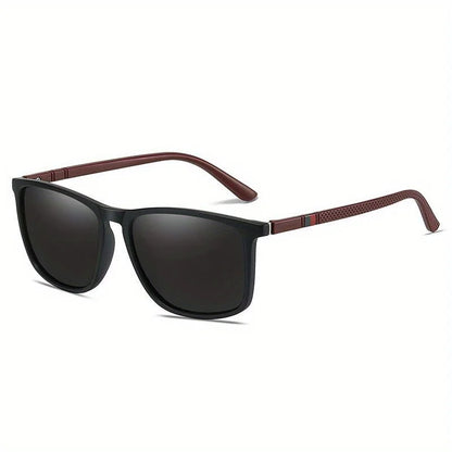 Sports Sunglasses for Men Polarized Comfortable Wear Square Sun Glasses