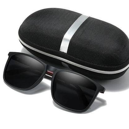 Sports Sunglasses for Men Polarized Comfortable Wear Square Sun Glasses