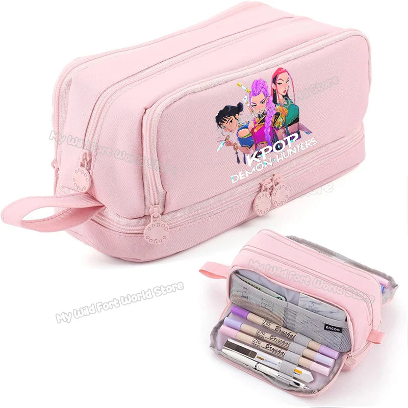 K-pop Demon Hunters High-capacity Pencil Bag
