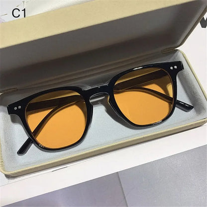 Oversized Square Sunglasses Retro Big Frame