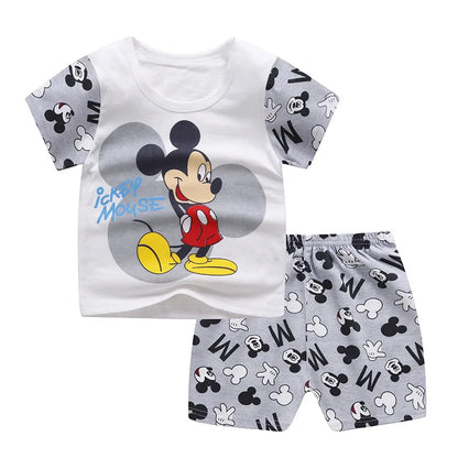Tracksuit Summer Clothing Cartoon Baby Boys
