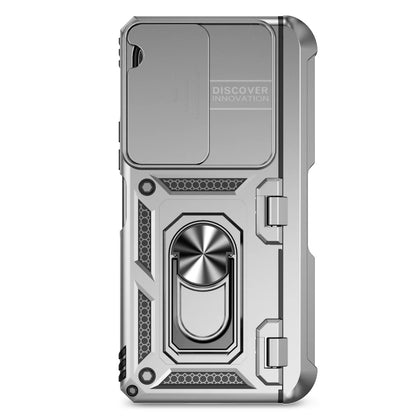 Slide Camera Phone Cover for Samsung Galaxy Z Fold Cases with Stand Holder Armor