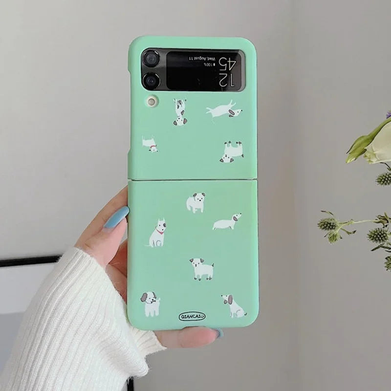 Pattern Case for Samsung Galaxy Z Flip Shockproof Cover