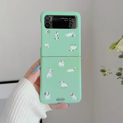 Pattern Case for Samsung Galaxy Z Flip Shockproof Cover