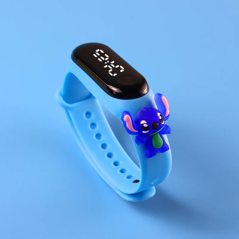 Mickey Children Watches Sports Touch LED
