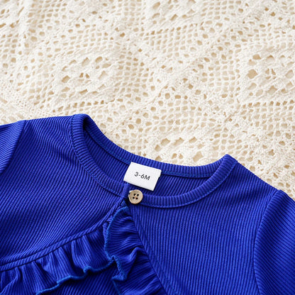 Clothes With Rose Flower Summer Set