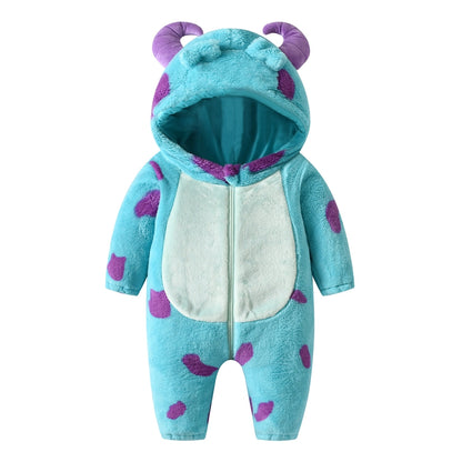 Hooded Warm Thicken Winter Rompers Snowsuit