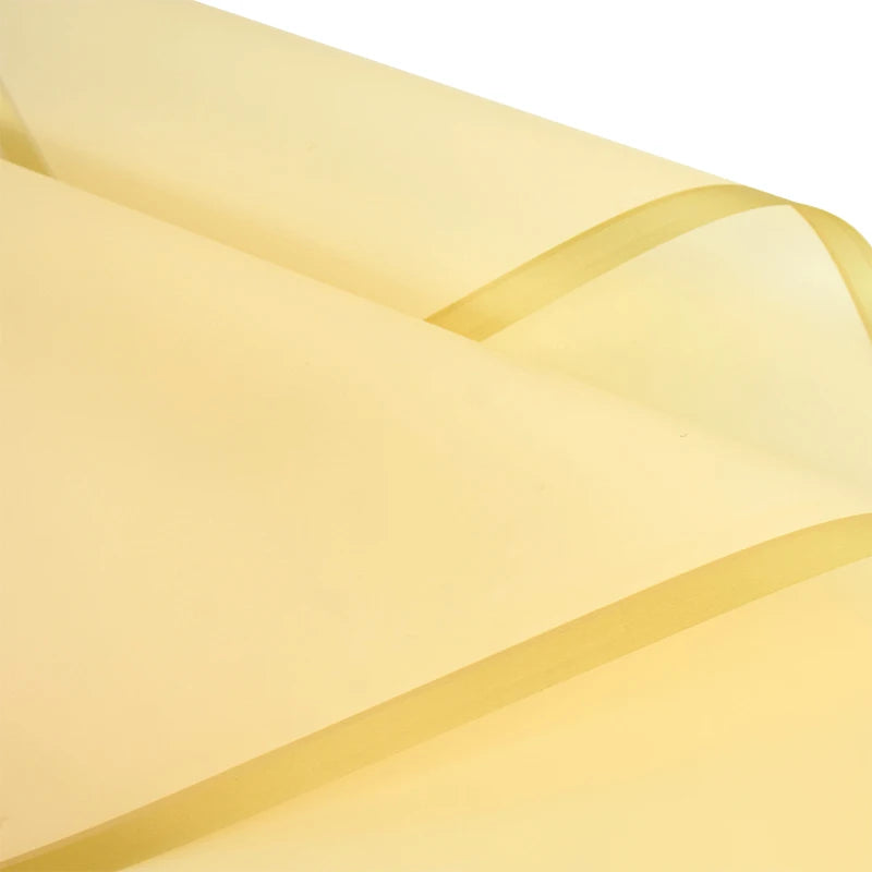 Golden Edge Flower Wrapping Paper Waterproof Bouquet Gift Packaging Decoration Supplies