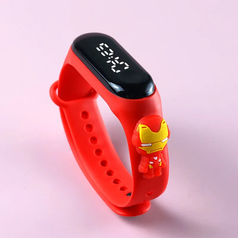 Mickey Children Watches Sports Touch LED