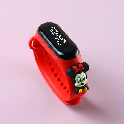 Mickey Children Watches Sports Touch LED