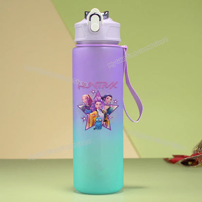 KPop Demon Hunters 750ml Water Bottles