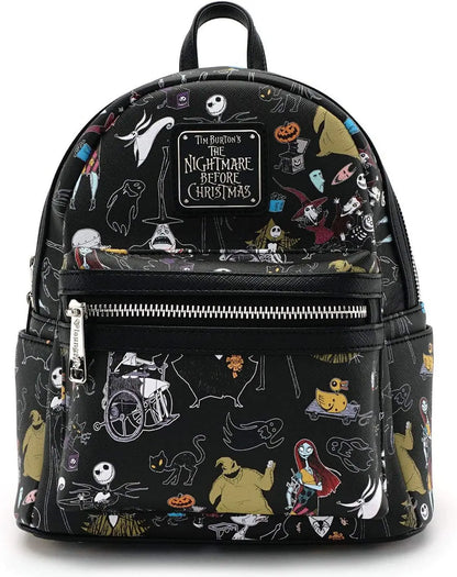 Loungefly X Nightmare Before Christmas Tarot AOP Jack Barrel