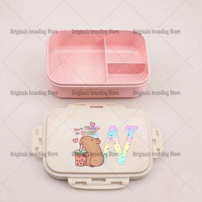Capybara Bento Lunch Box Food Storage Containers