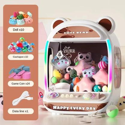 Operated Play Game Mini Claw Catch Toy Crane Machines