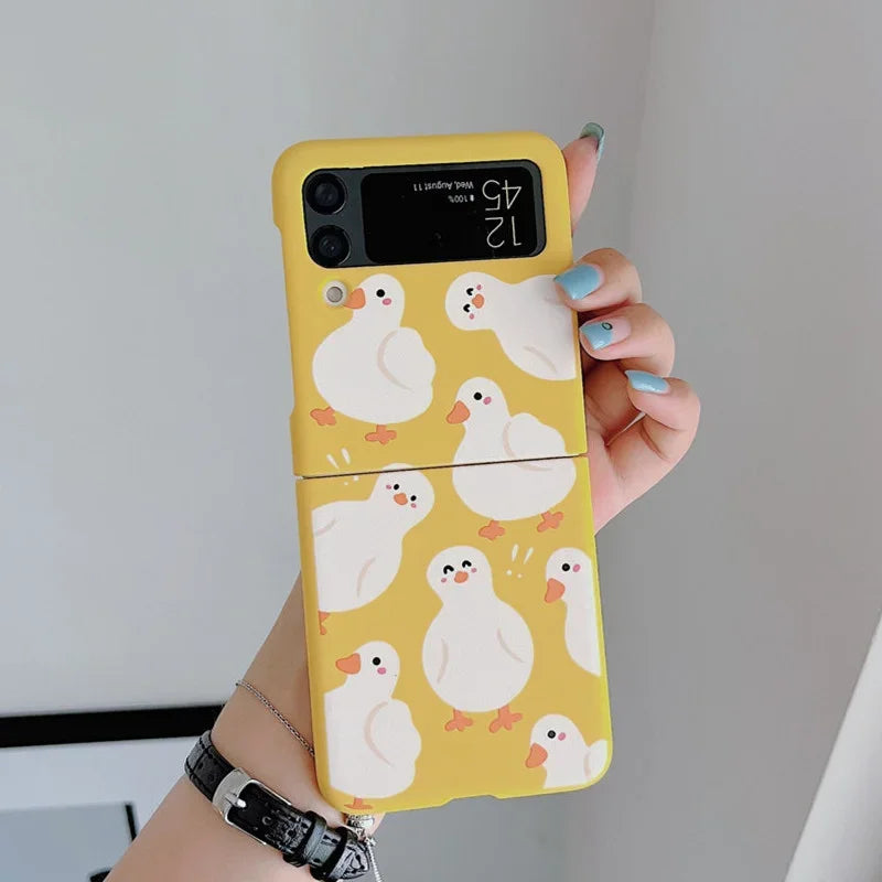 Pattern Case for Samsung Galaxy Z Flip Shockproof Cover