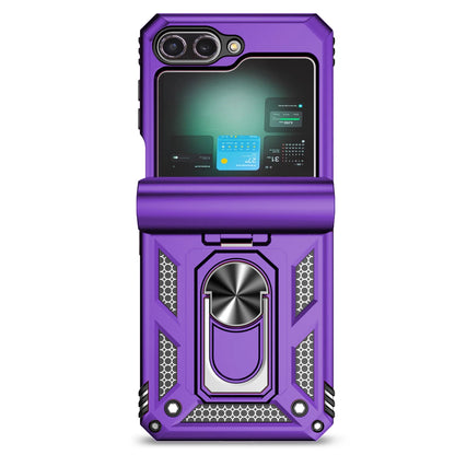Ring Funda for Samsung Z Flip with Stand Holder