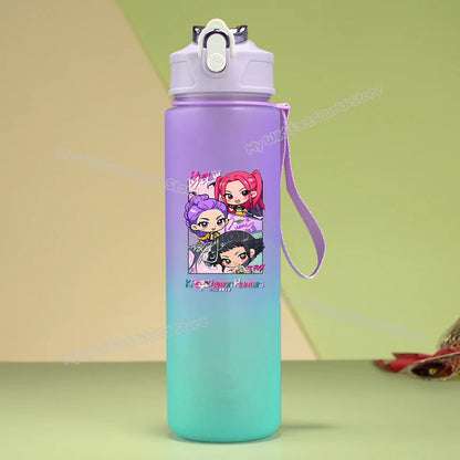 KPop Demon Hunters 750ml Water Bottles