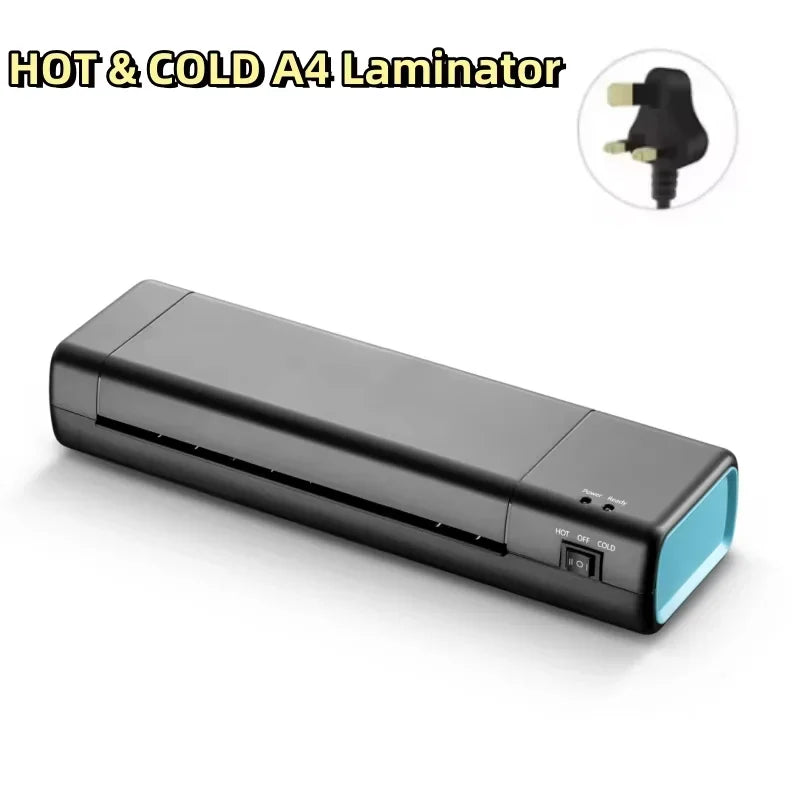 Preheating hot and cold laminating machine