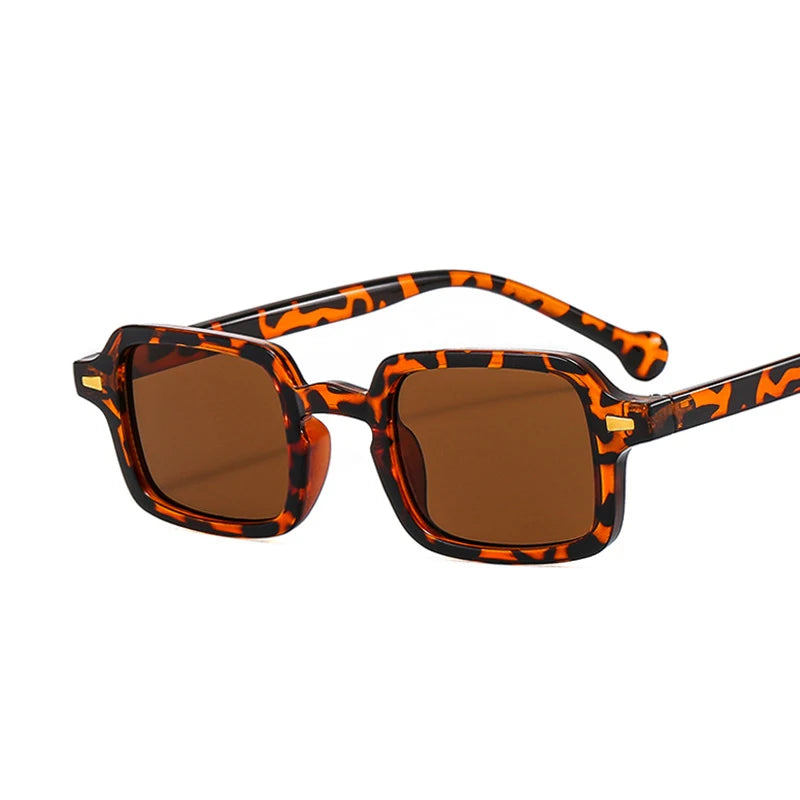 Rectangle Sunglasses Women Oval Vintage
