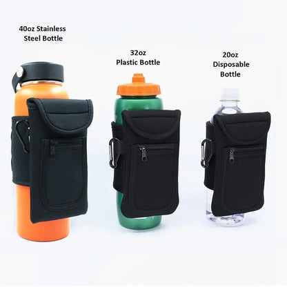 Magnetic Gym Handbag, Portable Key and Phone Holder with Cup Sleeve