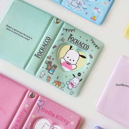 Photo Album Anime 3-Inch Mini Idol Card Collection Card Book