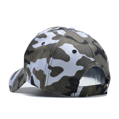 Unisex Light Plate Camouflage Baseball Caps Spring and Autumn Outdoor Adjustable