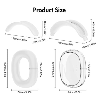 Shockproof Ear Pad Ear Cups Headband Cover Ear Cushion Airmax