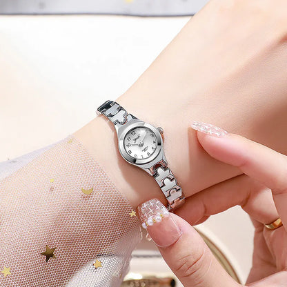 Mini Dial Fashion Versatile Vintage Trend Quartz Watch