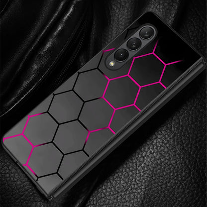 Fashion Honeycomb Design Case for Samsung Galaxy Z Fold