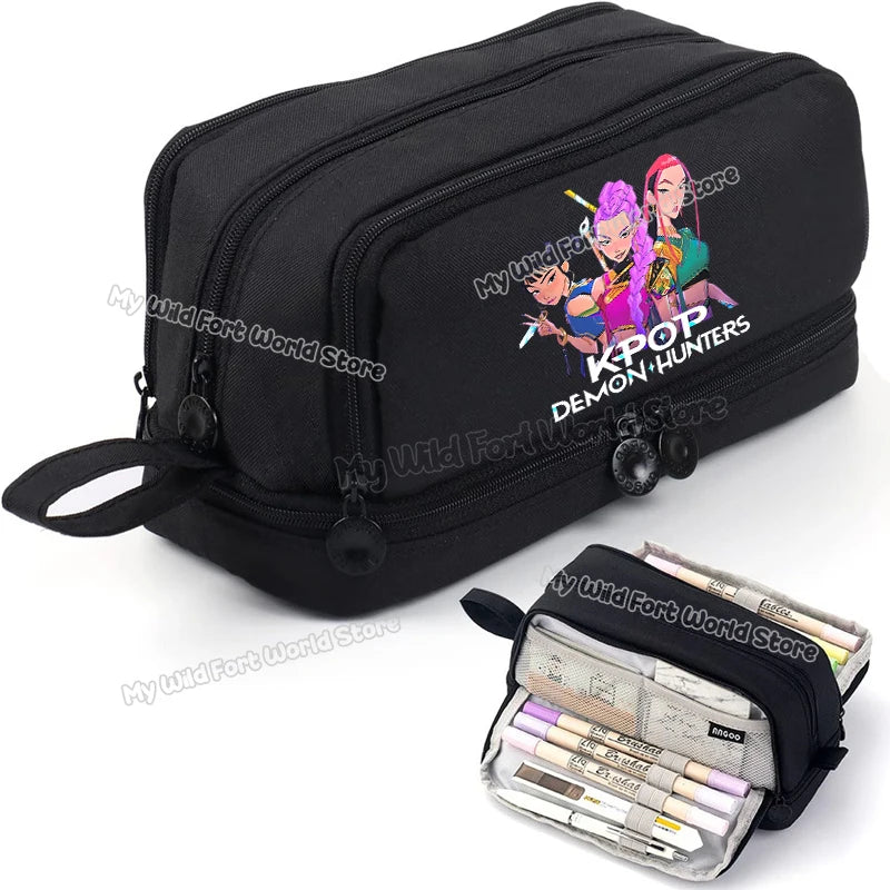 K-pop Demon Hunters High-capacity Pencil Bag