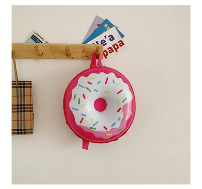 Kids Bag Children's Schoolbag Cartoon Backpack Kindergarten Kids Doughnut Rainbow