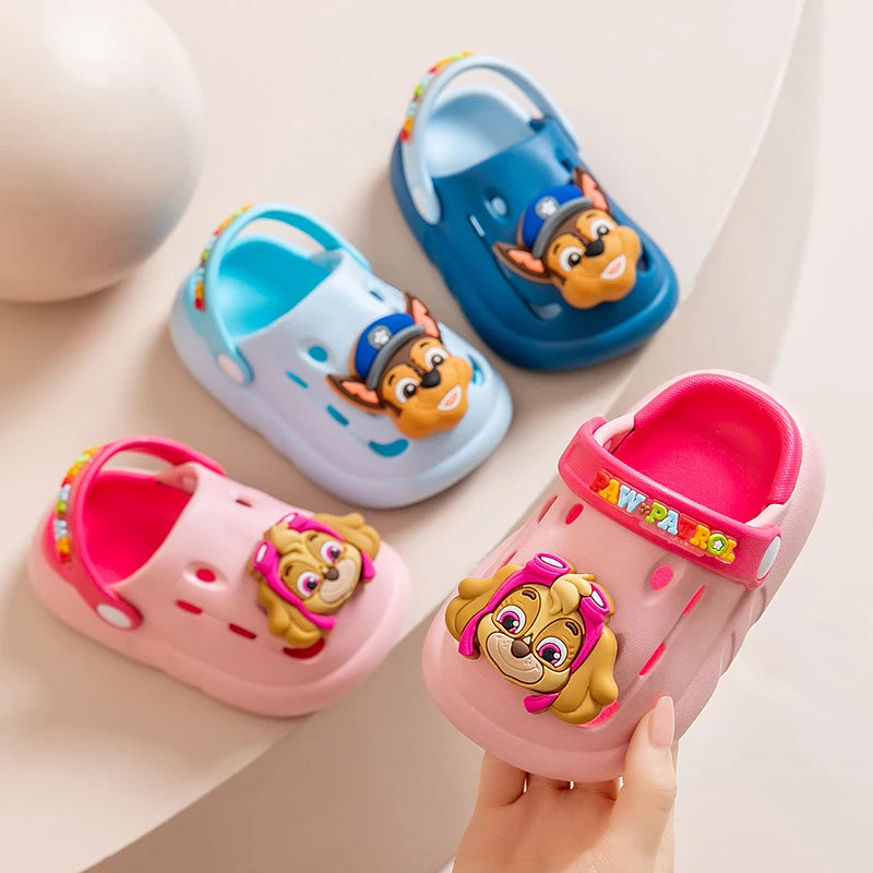 PAW Patrol Children Mules Clogs Kids Summer Garden Cute Cartoons