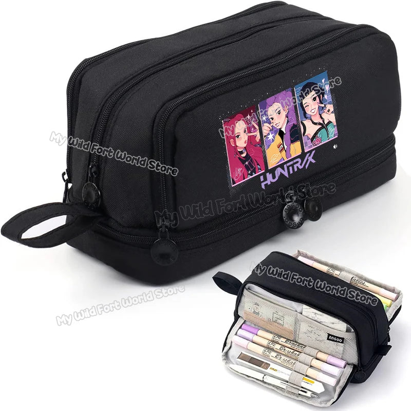 K-pop Demon Hunters High-capacity Pencil Bag