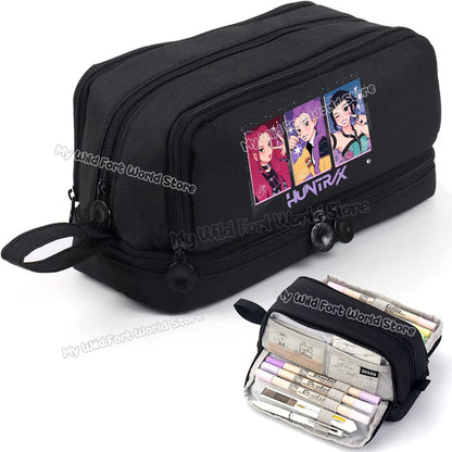 K-pop Demon Hunters High-capacity Pencil Bag