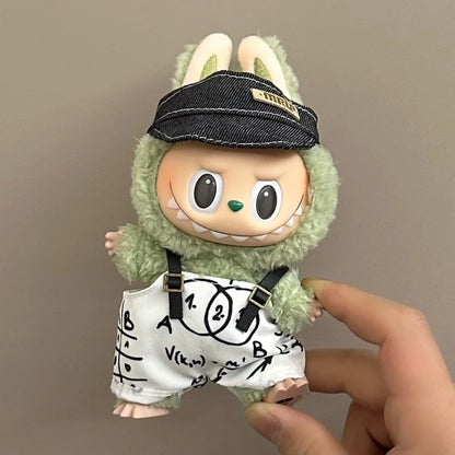 Labubu Doll Clothes Set for V1/V2 Ropa Labubu Dolls Strap Pants Set Cute Skirt