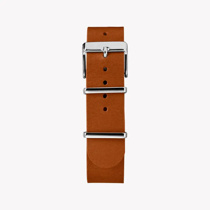 Timex Men's Brass Watch, Black Dial, Brown Leather Strap | Tw2p97900-2