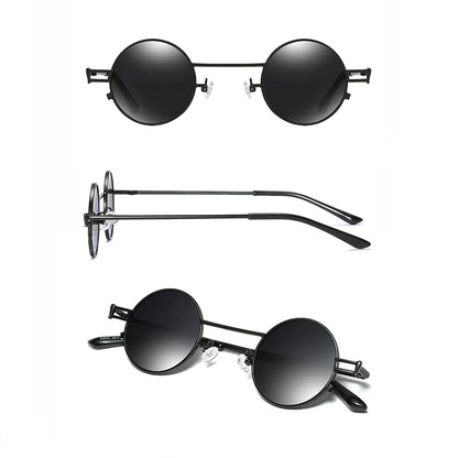 Small Round Sunglasses Design Retro Steam Punk