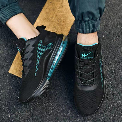 Mesh Slip on Air Cushion Shoes Sneakers Height Increasing Fashion Casual Shoes