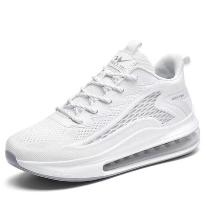 Mesh Slip on Air Cushion Shoes Sneakers Height Increasing Fashion Casual Shoes