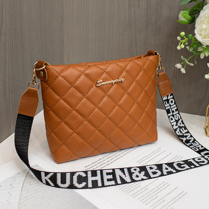 Small Messenger Embroidery Shoulder Bags Fashion Chain Ladies Crossbody Purse